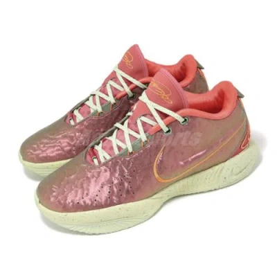 Pre-owned Nike Lebron Xxi 21 Ep James Queen Conch Men Basketball Hoops Shoes Fn0709-800 In Red