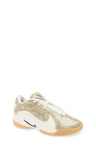 Nike Lebron Xxii Basketball Shoe In Pale Ivory/ink/gold