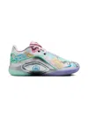 Nike Lebron Xxii Monopoly Currency "white/baltic Blue/vapor Green-pink Foam/metallic Silver" Sneakers In Multi