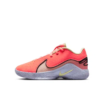 Nike Babies' Lebron Xxii Se Big Kids' Basketball Shoes In Orange