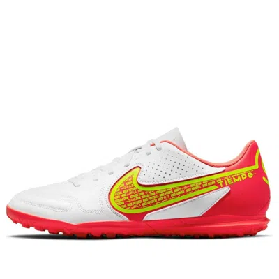 Nike Legend 9 Club Tf Turf Sports Shoes White/red In Multi