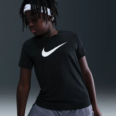 Nike Legend Big Kids' Dri-fit T-shirt In Black