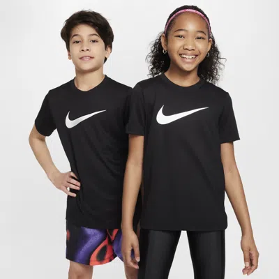 Nike Legend Big Kids' Dri-fit T-shirt In Black