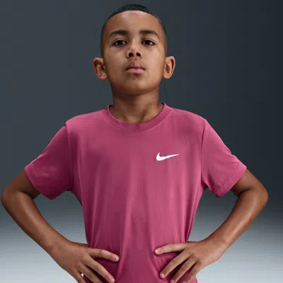 Nike Legend Big Kids' Dri-fit T-shirt In Purple