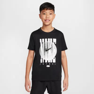 Nike Legend Big Kids' Dri-fit Training T-shirt In Black
