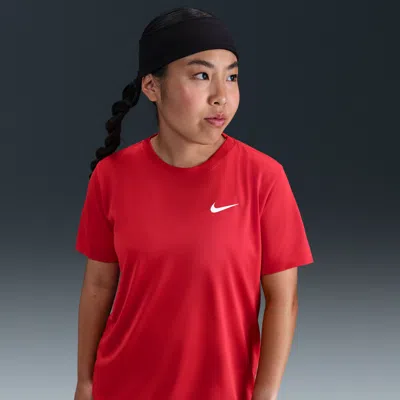 Nike Legend Big Kids' Dri-fit Training T-shirt In Red