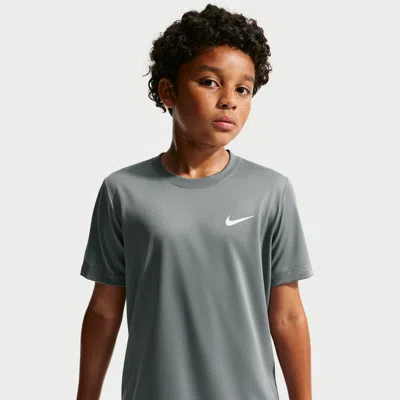 Nike Legend Big Kids' Dri-fit T-shirt In Gray