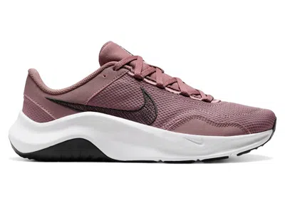 Pre-owned Nike Legend Essential 3 Next Nature Platinum Violet (women's) Sneakers In Smokey Mauve/black/white