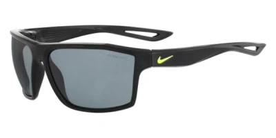 Nike Legend Ev0940 001 Men's Sunglasses Black Size 65