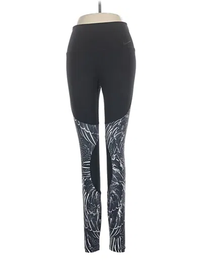Pre-owned Nike Leggings In Black
