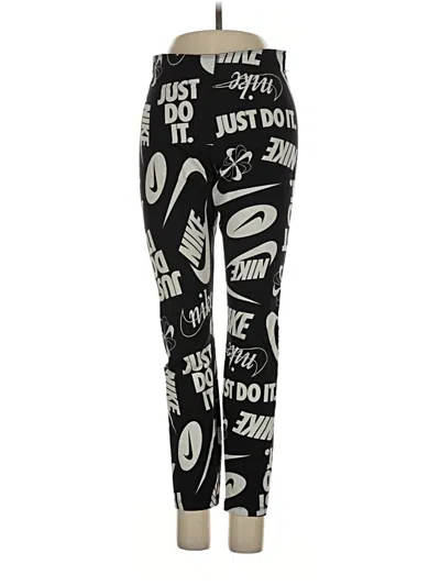 Pre-owned Nike Leggings In Black