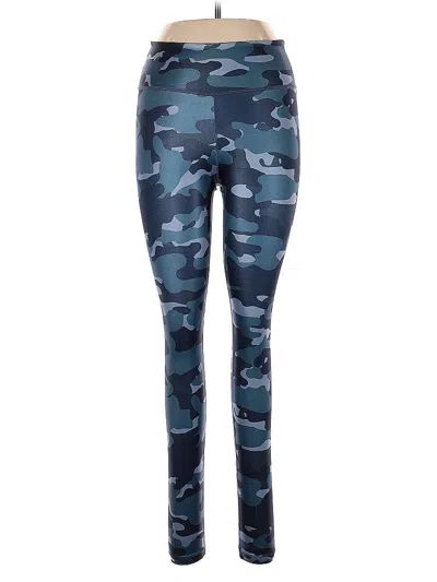 Pre-owned Nike Leggings In Blue