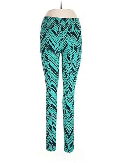 Pre-owned Nike Leggings In Blue