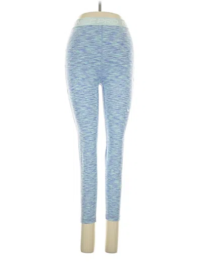 Pre-owned Nike Leggings In Blue