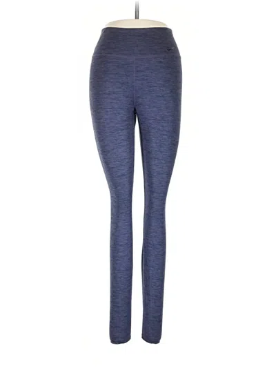 Pre-owned Nike Leggings In Blue