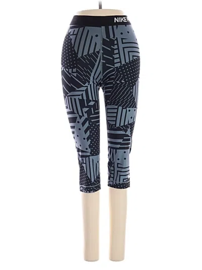 Pre-owned Nike Leggings In Blue