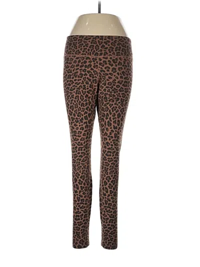 Pre-owned Nike Leggings In Brown