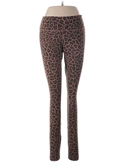 Pre-owned Nike Leggings In Brown
