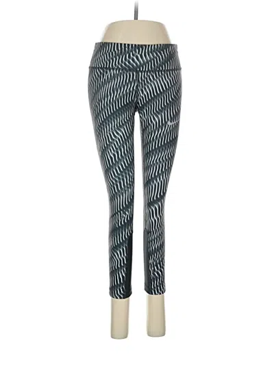 Pre-owned Nike Leggings In Gray