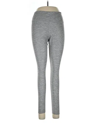 Pre-owned Nike Leggings In Gray