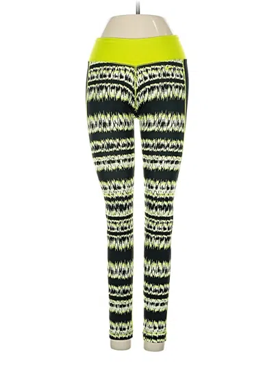 Pre-owned Nike Leggings In Green