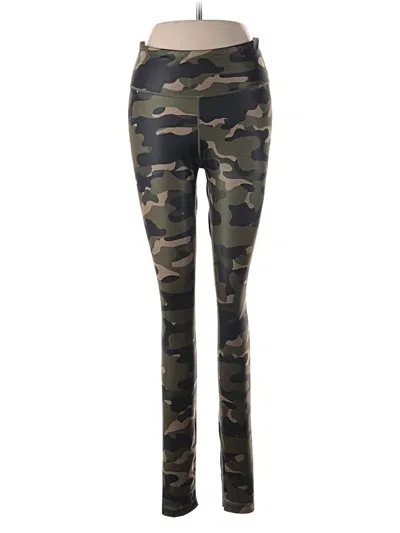 Pre-owned Nike Leggings In Green