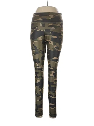 Pre-owned Nike Leggings In Green