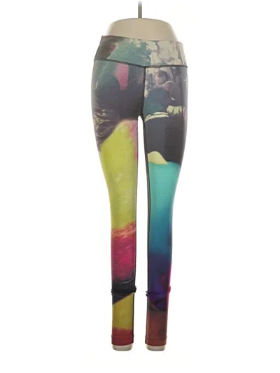 Pre-owned Nike Leggings In Green