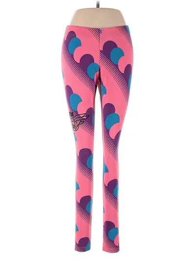 Pre-owned Nike Leggings In Pink