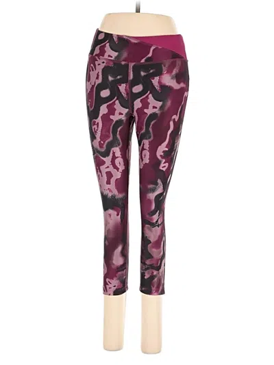 Pre-owned Nike Leggings In Purple