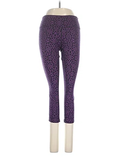 Pre-owned Nike Leggings In Purple