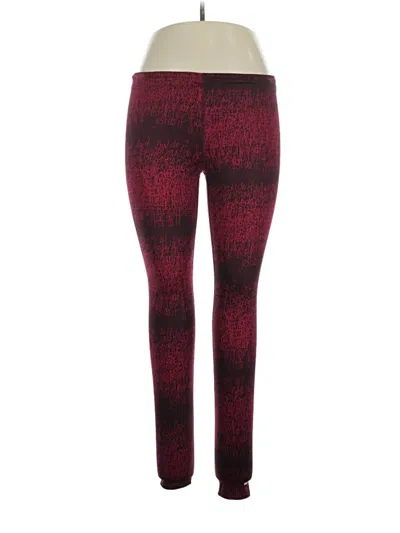 Pre-owned Nike Leggings In Red
