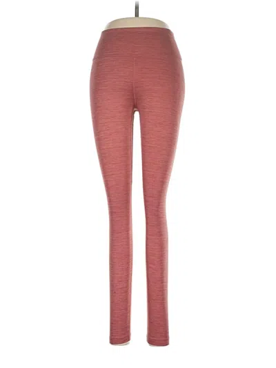 Pre-owned Nike Leggings In Red