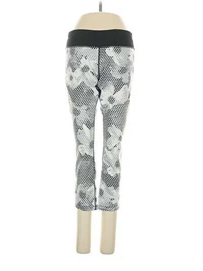 Pre-owned Nike Leggings In Silver