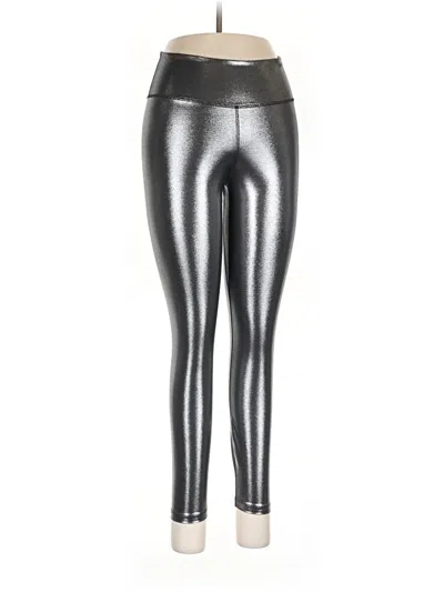Pre-owned Nike Leggings In Silver
