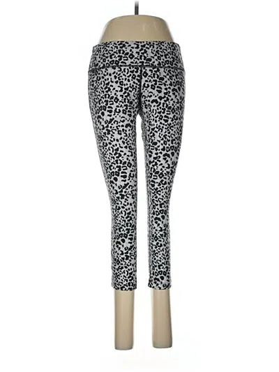 Pre-owned Nike Leggings In Silver