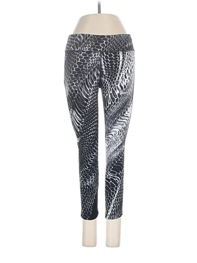 Pre-owned Nike Leggings In Silver