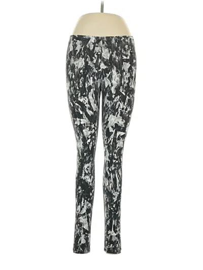Pre-owned Nike Leggings In Silver