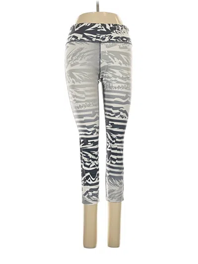 Pre-owned Nike Leggings In Silver