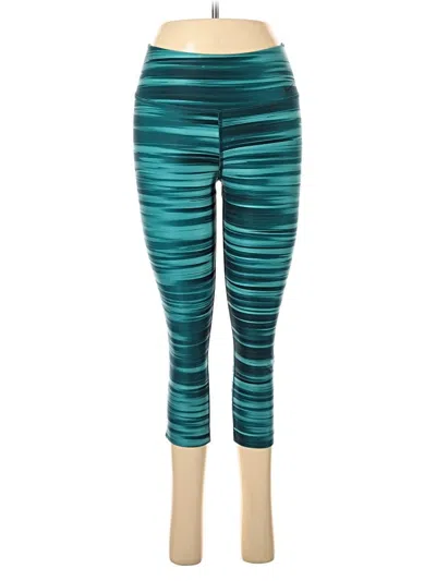 Pre-owned Nike Leggings In Teal