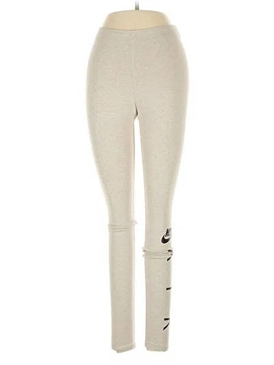 Pre-owned Nike Leggings In White