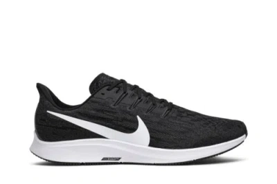 Pre-owned Nike Level Ss/new - Air Zoom Pegasus 36 'black' Aq2203-002 In Black/thunder Grey-white