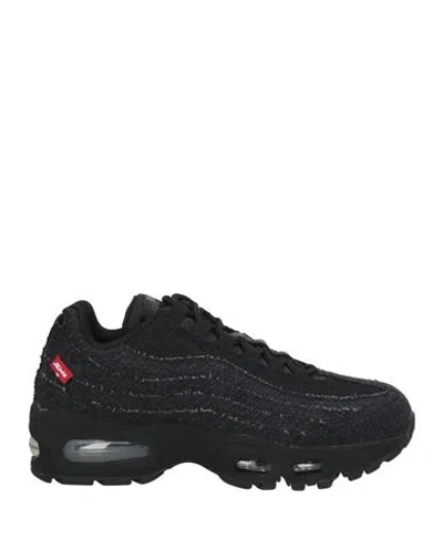 Nike Levi's X  Woman Sneakers Black Size 5 Textile Fibers