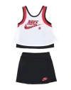 Nike Li Bugs Ladybug Scooter Set Toddler Girl Co-ord White Size 5 Polyester, Viscose In White