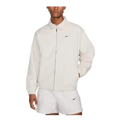 Nike Harrington Corduroy Jacket In White