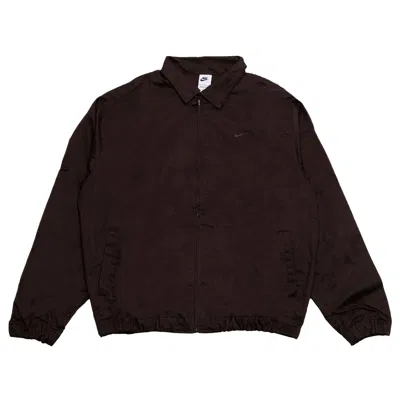 Pre-owned Nike Life Woven Harrington Jacket 'baroque Brown' | Men's Size Xl