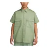 Nike Life Woven Military Button-down Shirt 'green'
