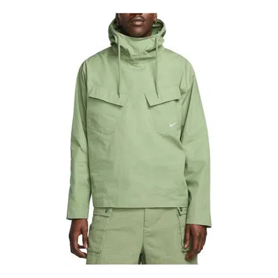 Nike Life Woven Pullover Field Jacket 'oil Green'