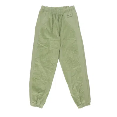 Nike Light Tracksuit Pants Women Sportswear Air High-waisted Corduroy Fleece Pants Alligator/medium Olive