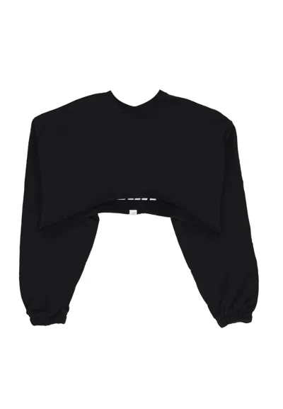 Nike Lightweight Crew Neckline Short Women W Sportswear Dance Oversized Shrug Black/sail